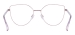 Women Metal Frame Glasses - Purple