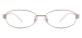 Women Titanium Eyeglasses - Silver