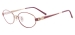 Women Fashion Titanium Glasses - Red