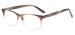 Fashion Acetate Eyeglasses - Brown