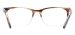 Fashion Acetate Eyeglasses - Brown