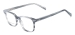 Rectangular Acetate Eyewear-Gray