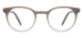 Round Retro Eyeglasses - Brown