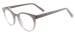 Round Retro Eyeglasses - Brown