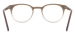 Round Retro Eyeglasses - Brown