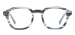 Male Square Optical Glasses Frame - Gray