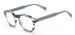 Male Square Optical Glasses Frame - Gray