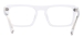 Fashion Rectangular Spectacles - Transparency