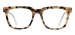 Square Acetate Glasses Frame - Tortoise