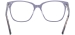 Acetate Square Glasses Frame - Transparent Gray