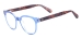 Vintage Round Eyeglasses - Blue