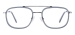 Double Bridge Square Eyeglasses