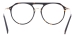 Round Double Bridge Glasses - Tortoise