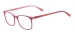 Rectangular Kids Glasses - Red