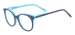 Round Kids Eyeglasses - Black Blue