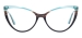 Cat Eye Women Glasses Frame - Green