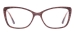 Cat Eye Colorful Eyeglasses - Brown