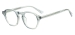 Acetate Vintage Eyeglasses - Transparent Gray