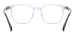 Men And Women Pure Plastic Eyeglasses - Transparency