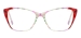 Cat Eye Tortoiseshell Glasses - Green