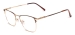 Men and Women Rectangular Eyeglasses - Brown