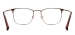 Men and Women Rectangular Eyeglasses - Brown