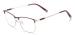 Large Rectangular Spectacles - Brown