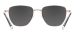 Metal Oversized Sunglasses - Black