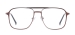 Double Bridge Metal Glasses Frame