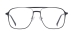 Double Bridge Metal Glasses Frame