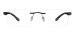 Metal Rimless Eyeglasses