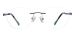 Oval Rimless Spectacles
