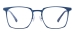 Metal Aluminium Square Eyeglasses