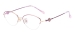 Metal Cat Eye Glasses - Purple