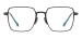 Titanium Men Eyeglasses - Black Gray