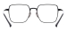 Titanium Men Eyeglasses - Black Gray