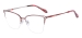 Cat Eye Metal Frame - Red