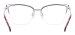 Cat Eye Metal Frame - Red