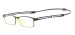 Sports Rectangular Spectacles - Black Green