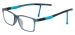 Rectangular Sports Eyewear - Blue