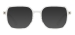 TR90 Oversized Sunglasses - Transparency