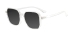 TR90 Oversized Sunglasses - Transparency