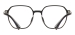 Oversized Square Spectacles - Black