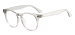 Lightweight Vintage Glasses - Transparent Gray