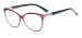 Women Cat Eye Glasses - Red