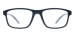 Square Sports Glasses Frame - Black Green