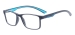 TR90 Rectangular Glasses - Black Blue