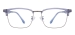 Vintage Browline Eyeglasses - Gray