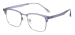 Vintage Browline Eyeglasses - Gray