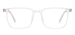 Transparent Rectangular Glasses - Transparency